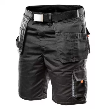 NEO Tools 81-270-XL Schutz-Arbeitshose, Grau/Schwarz, Größe XL, 9 Taschen, EN ISO 13688