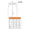 NEO Tools 81-276-M Schutz-Shorts, Grau/Grün, Größe M, 9+ Taschen, verstärktes Oxford 300D, CE-zertifiziert
