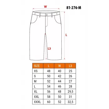 NEO Tools 81-276-M Schutz-Shorts, Grau/Grün, Größe M, 9+ Taschen, verstärktes Oxford 300D, CE-zertifiziert