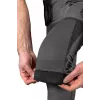 NEO Tools 81-325-L Schutzhose Größe L Grau/Schwarz mit orangefarbenen Akzenten
