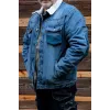 NEO TOOLS 81-557-L Herren-Arbeitsjacke mit Reflexelementen, Grau/Schwarz, Größe L