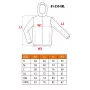 NEO Tools 81-559-XXL Arbeitsjacke, 100% Baumwolle, 270 g/m², Grau mit schwarzen und orangefarbenen Akzenten, durchgehender Reißverschluss, reflektierend, EN ISO 13688
