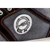 NEO TOOLS 82-111 S1P SRC Sicherheitsschuhe mit Stahlkappe und Durchtrittschutz, Veloursleder, Schwarz/Orange