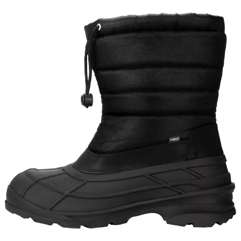NEO TOOLS 82-138-41 S1P SRC Sicherheitsstiefel mit Stahlkappe, Schwarz/Grau, Größe 41