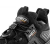NEO Tools 82-158-41 S1P SRC Sicherheitsschuhe mit Stahlkappe und Kevlar-Durchtrittschutz, Größe 41, Schwarz/Grau