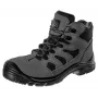 NEO TOOLS 82-167-41 S1P SRC Sicherheitsschuhe - Stahlkappe, Durchtrittschutz, Schwarz/Grau, Größe 41