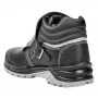 NEO Tools 82-181-41 S1P SRC Sicherheitsschuhe mit Stahlkappe, Veloursleder, Schwarz/Orange, Größe 41