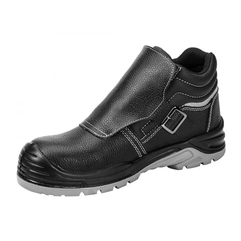NEO TOOLS 82-181-42 S1P SRC Sicherheitsschuhe mit Stahlkappe Schwarz Grau Größe 42