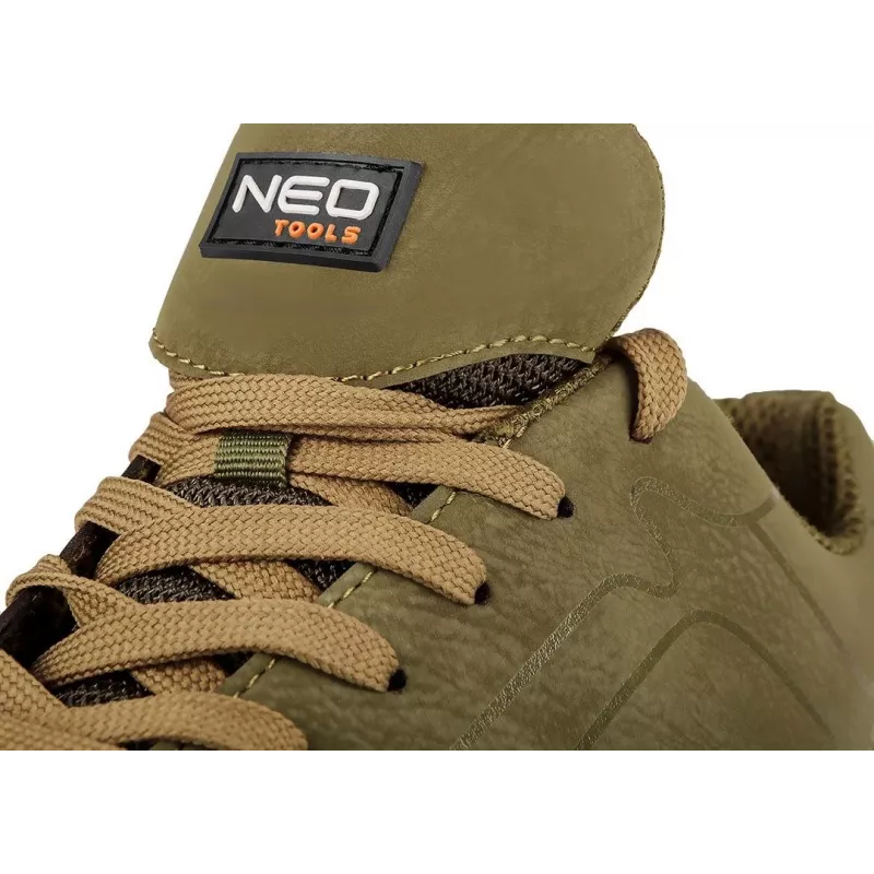 NEO Tools 82-741-46 S1P SRC Sicherheitsschuhe Größe 46 Schwarz Grau