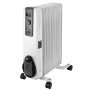 NEO TOOLS 90-152 Ölradiator 2000W 9 Rippen, Weiß/Grau