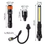 NEO Tools 99-107 20W LED tragbare Arbeitsleuchte mit Powerbank, 1600lm, IP54, 4400mAh