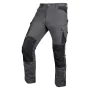 NEO TOOLS Mix&Match Arbeitshose Canvas mit Cordura-Verstärkungen Grau/Schwarz Größe S
