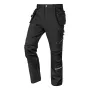 NEO TOOLS Mix&Match Arbeitshose mit 4-Wege-Stretch und Cordura-Verstärkung, Schwarz, XS