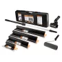 NEO TOOLS Putzset mit Glättkellen, Teleskopstiel und Rolle, im Koffer