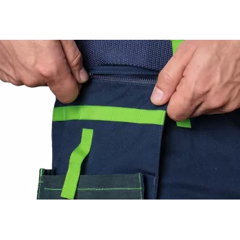 NEO TOOLS PREMIUM Herren-Shorts aus Baumwollmischung mit Stretch, XXXL, Schwarz