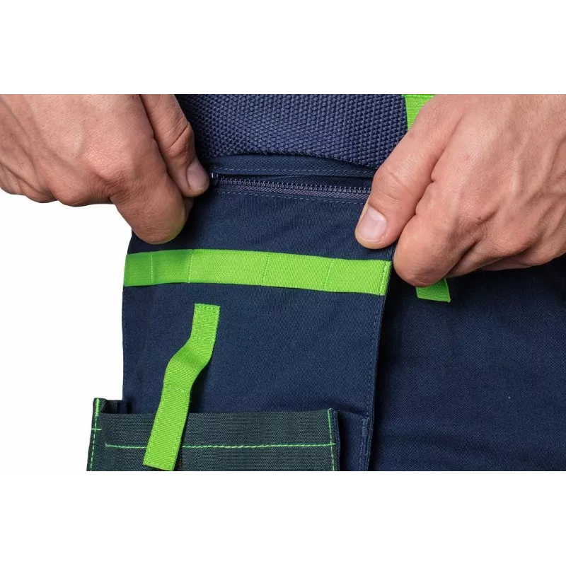 NEO TOOLS PREMIUM Herren-Shorts aus Baumwollmischung mit Stretch, XXXL, Schwarz