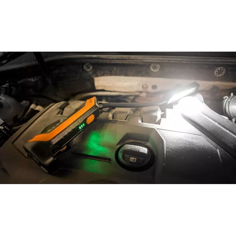 NEO TOOLS Akku-Inspektionsleuchte 400 lm COB + Taschenlampe 99-102