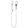 NEO TOOLS Sicherheits-Set mit Sicherungsseil – PROTEKT P-01 Auffanggurt, 2m Kernmantelseil, Stahlkarabiner, EN 361/354/363, CE 0082