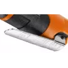 NEO TOOLS TOP-14-014 Winkelschleifer-Ständer für 115 mm und 125 mm Schleifer, bankmontierbare Schneidstation mit Schnellspannklemme und Funkenschutz