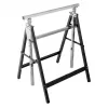 NEO Tools TOP-84-145 Stahl-Werkbank-Schublade, 580x450x130 mm, 25 kg Belastung, Kugelgelagerte Schienen, Zentralverriegelung, Schwarz/Grau
