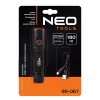 NEO TOOLS USB C 2000 lm CHN LED Akku-Taschenlampe