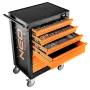 NEO TOOLS Werkstatt-Schrank, 6 Schubladen + 149 Werkzeuge | 84-221-9