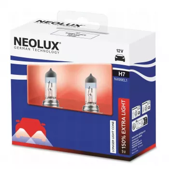 Neolux H7 Extra Light 2er-Pack Halogenlampe 12V 55W