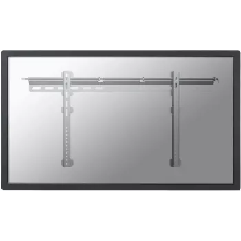 Neomounts PLASMA-W065 Feste TV-Wandhalterung für 37-75 Zoll Bildschirme, Silber, 50 kg Tragfähigkeit, VESA 200x200 bis 600x400