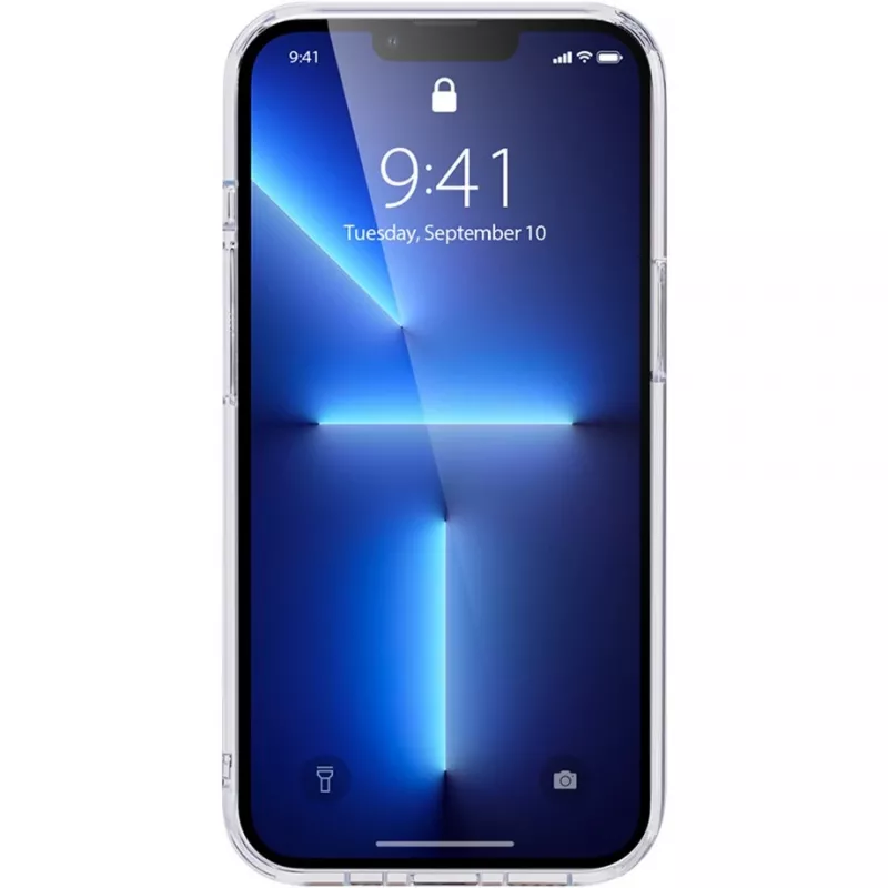 NEVOX StyleShell SHOCKFLEX Cover für Apple iPhone 14 Pro 6,1 Zoll Transparent