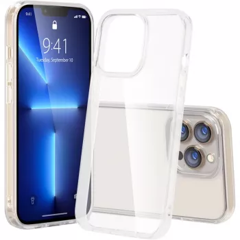 NEVOX StyleShell SHOCKFLEX Cover für Apple iPhone 14 Pro 6,1 Zoll Transparent