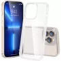 NEVOX StyleShell SHOCKFLEX Cover für Apple iPhone 14 Pro 6,1 Zoll Transparent