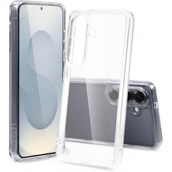Nevox StyleShell SHOCKFlex Protective Case für Samsung Galaxy S26 Plus, Transparent