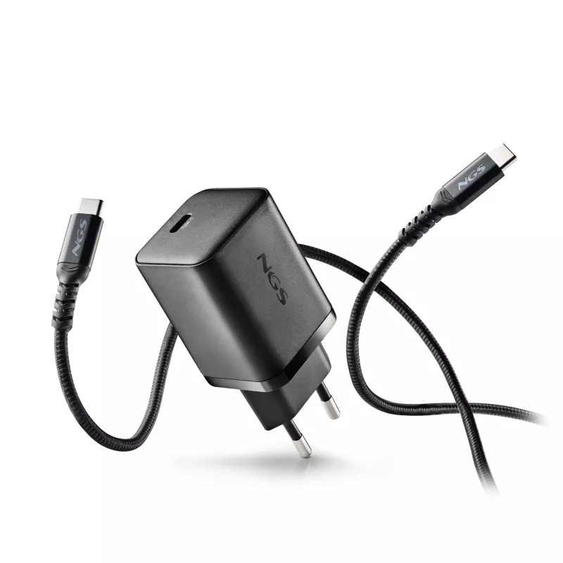 NGS BUD Universal USB-C Laptop Charger 65W mit 3 Aufsätzen