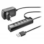 NGS IHUB7 TINY USB-C Hub mit 2x HDMI, 100W PD, Gigabit Ethernet, SD/microSD-Kartenleser