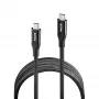 NGS KNOT USB-C auf USB-C Kabel 2m 240W Schwarz