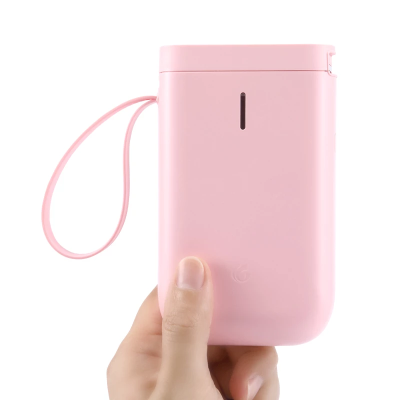 Niimbot D11 Tragbarer Thermodrucker für Etiketten, Pink