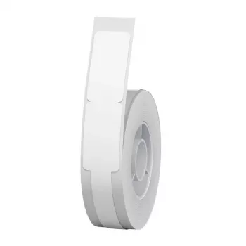 NIIMBOT Thermoetiketten 12,5x74+35, 65 Stück (Weiß)