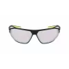 NIKE AEROSWIFTEDQ0 Unisex Sport Sonnenbrille - Matt Schwarz, Grau getönt, 65mm Glas