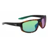 Nike Brazen Fuel MDJ Sonnenbrille - Schwarzer Rahmen, graues Glas mit silbernem Flash-Spiegel