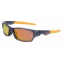 Nike Kinder-Sonnenbrille JOLTMDZ737957 - Schwarzer Rahmen, rauchgraue Gläser, 57 mm
