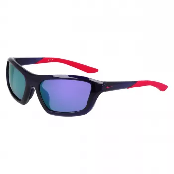 NIKE Kinder-Sonnenbrille NKFV2401-500 Matt Schwarz Rauchgrau 54/17/130 mm