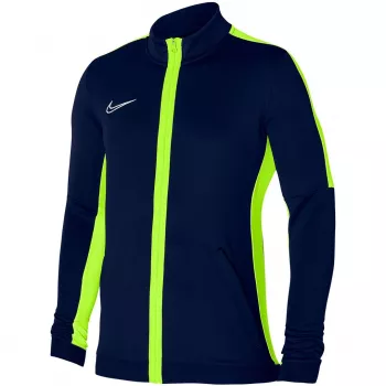 Nike Dri-FIT Academy 23 Herren Langarm 1/4-Zip Fußball-Trainingsshirt Obsidian/Green Strike S