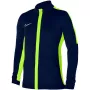 Nike Dri-FIT Academy 23 Herren Langarm 1/4-Zip Fußball-Trainingsshirt Obsidian/Green Strike S