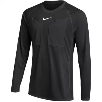 Nike Dri-FIT Referee III Herren Langarm Fußball-Schiedsrichter-Trikot Schwarz