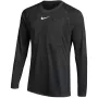 Nike Dri-FIT Referee III Herren Langarm Fußball-Schiedsrichter-Trikot Schwarz