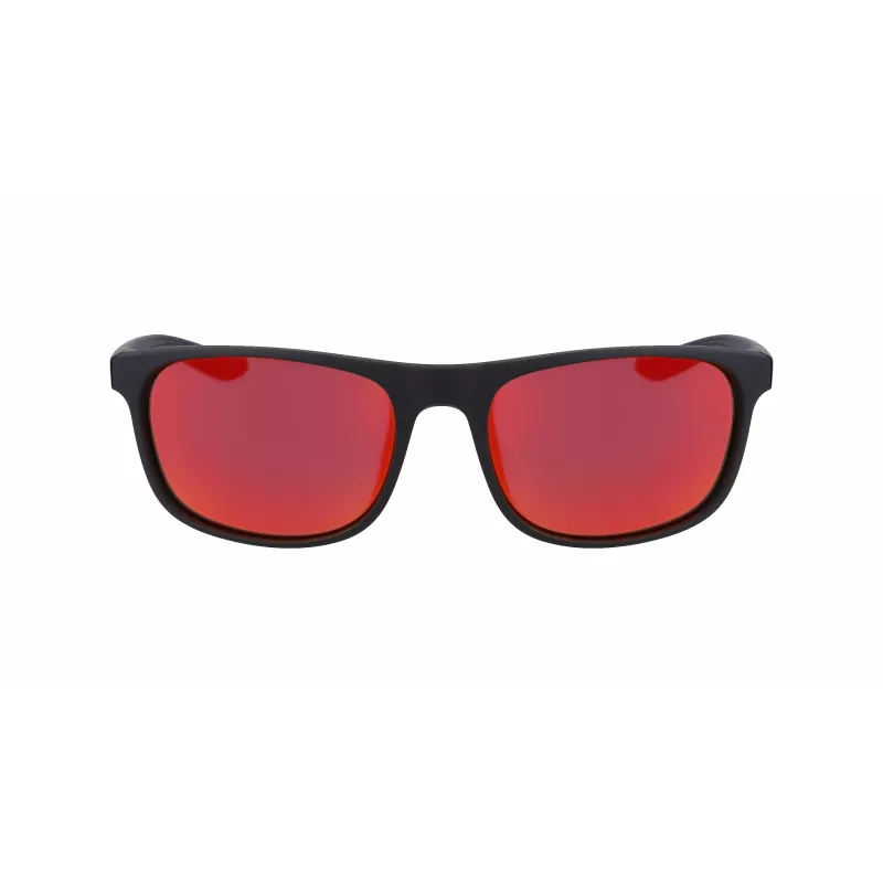NIKE ENDURE MFJ Unisex Sportbrille - Matt Schwarzer Rahmen, Graue Gläser, 59 mm