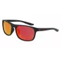 NIKE ENDURE MFJ Unisex Sportbrille - Matt Schwarzer Rahmen, Graue Gläser, 59 mm
