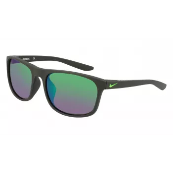 Nike Endure Sonnenbrille MMICW46 Unisex Matt Schwarz Graue Gläser 59mm
