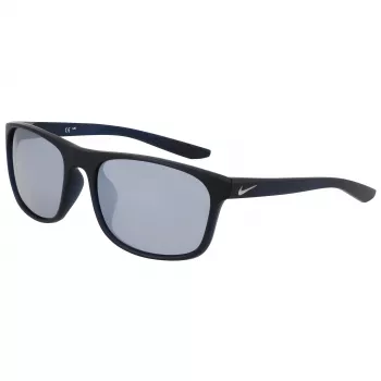 NIKE Endure Unisex Sonnenbrille 59/19/135 mm Schwarzer Rahmen Graue Gläser