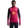Nike FC Barcelona Strike Herren-Fußballtop Dunkles Beetroot/Schwarz XL